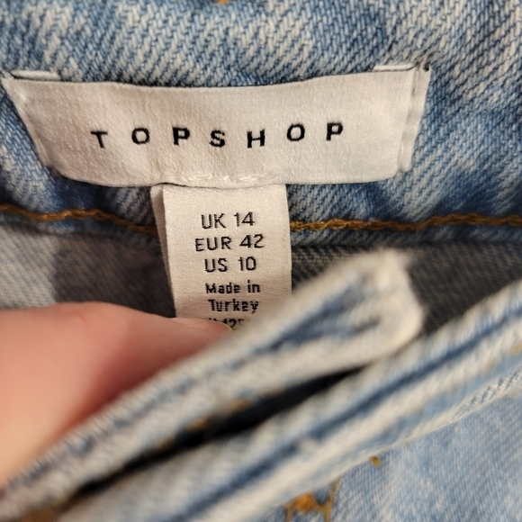 TopShop Y2K Denim Mini Skirt - Picture 3 of 3